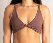 Spark Twist Bra - Mocha - Barmelle