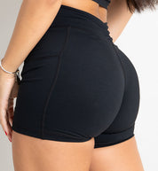 Flow Pocket Shorts - Black Babe Mode Boutique