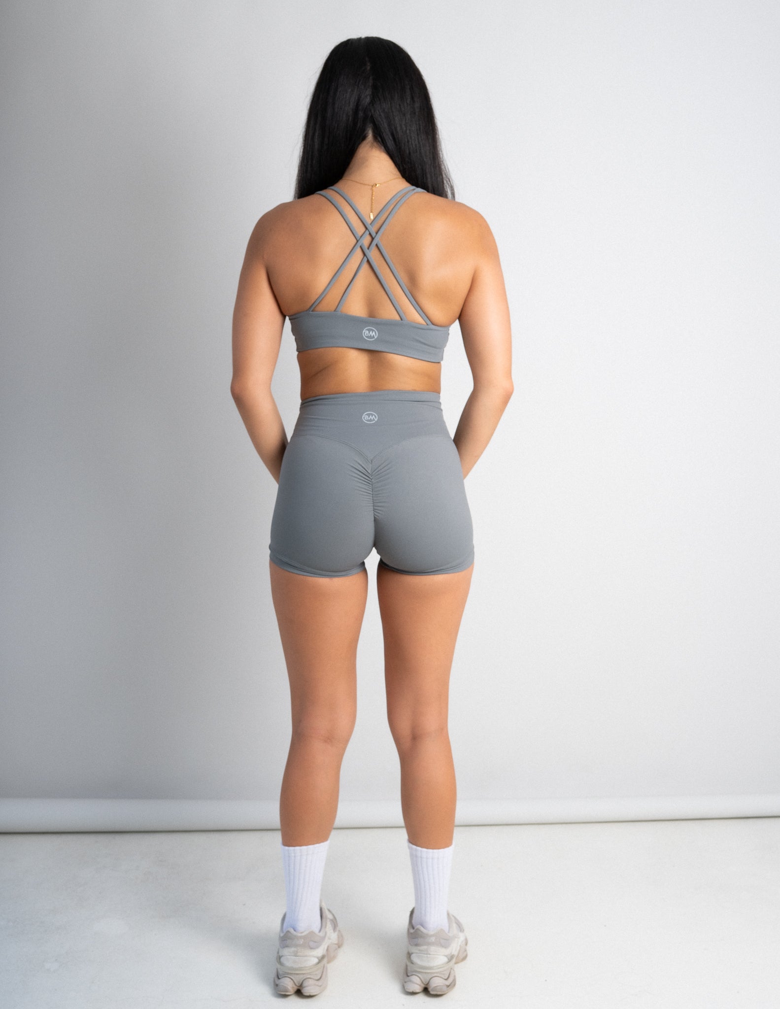 Sculpt Sports Bra - Slate Babe Mode Boutique