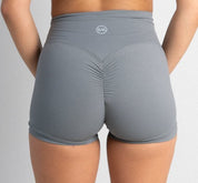 Sculpt Scrunch Shorts - Slate - Barmelle