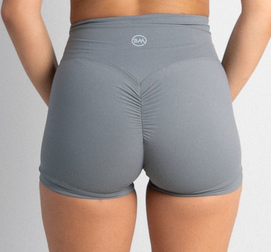 Sculpt Scrunch Shorts - Slate - Barmelle