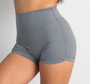 Sculpt Scrunch Shorts - Slate Babe Mode Boutique