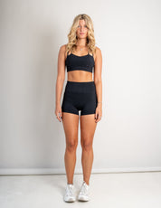Sculpt Sports Bra - Black - Barmelle