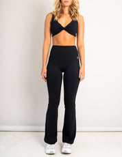 Spark Twist Bra - Black - Barmelle