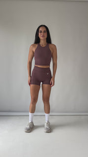 Flow Pocket Shorts - Mocha