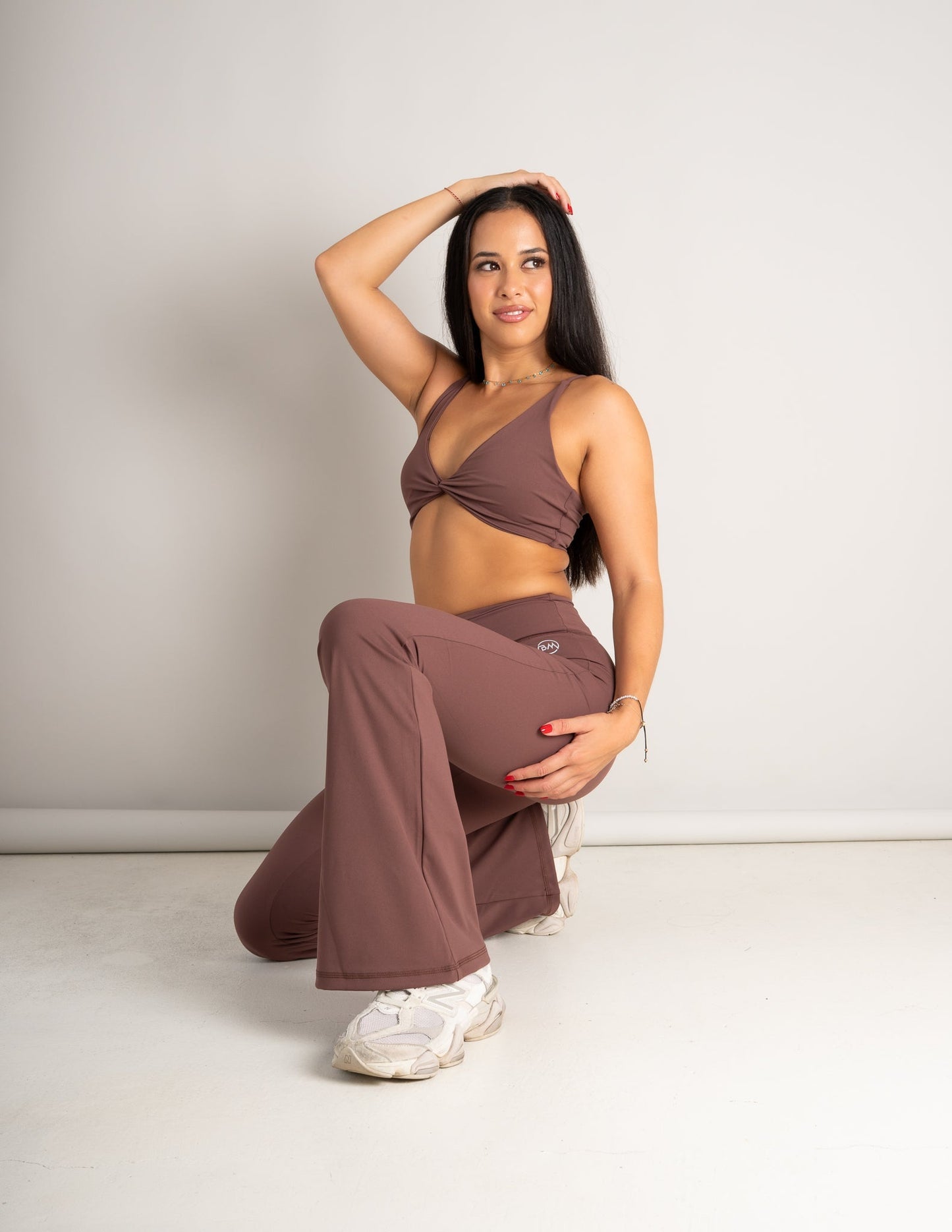 Spark leggings - Mocha - Barmelle