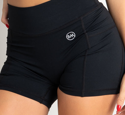 Flow Pocket Shorts - Black Babe Mode Boutique