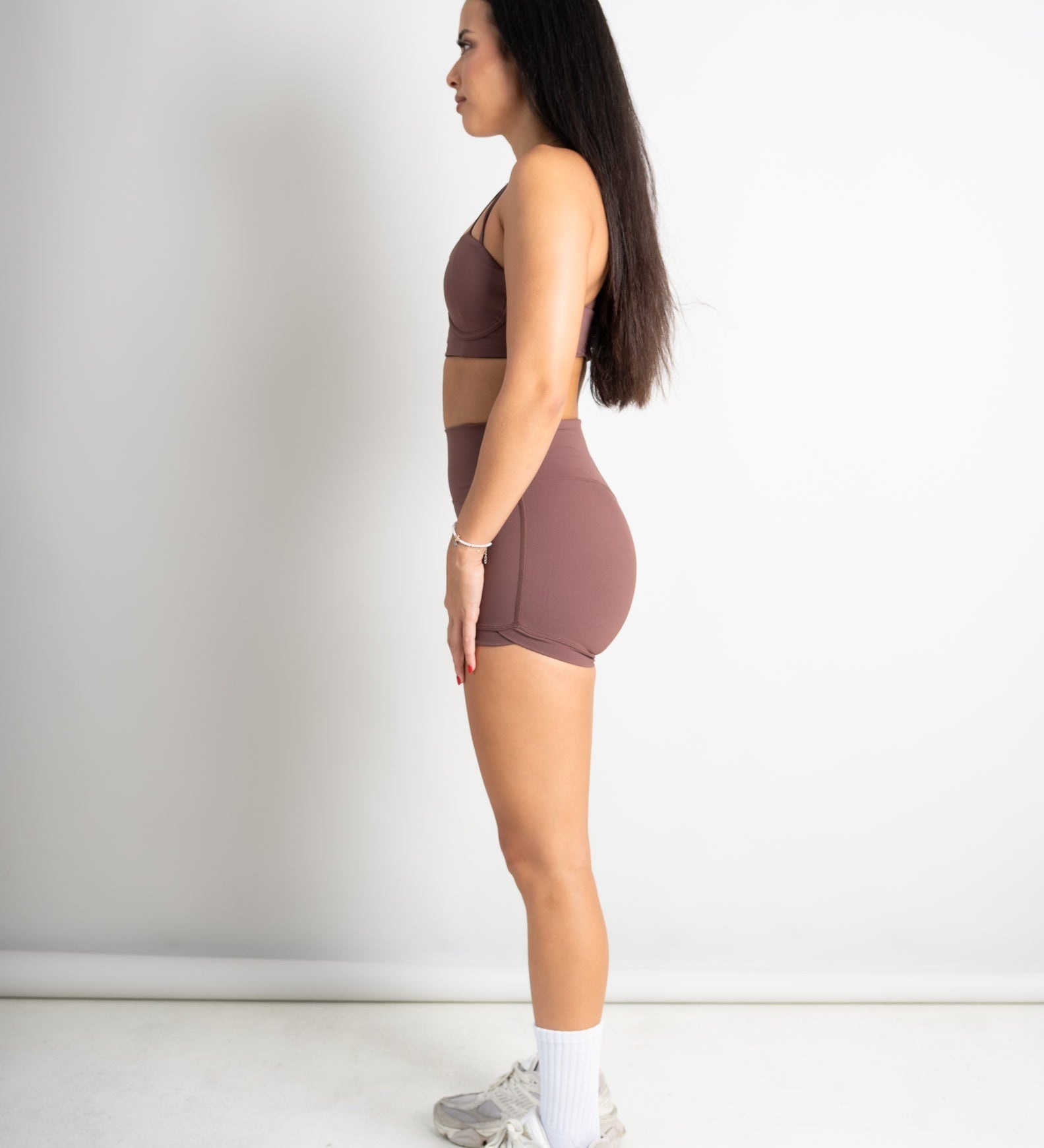 Sculpt Sports Bra - Mocha - Barmelle