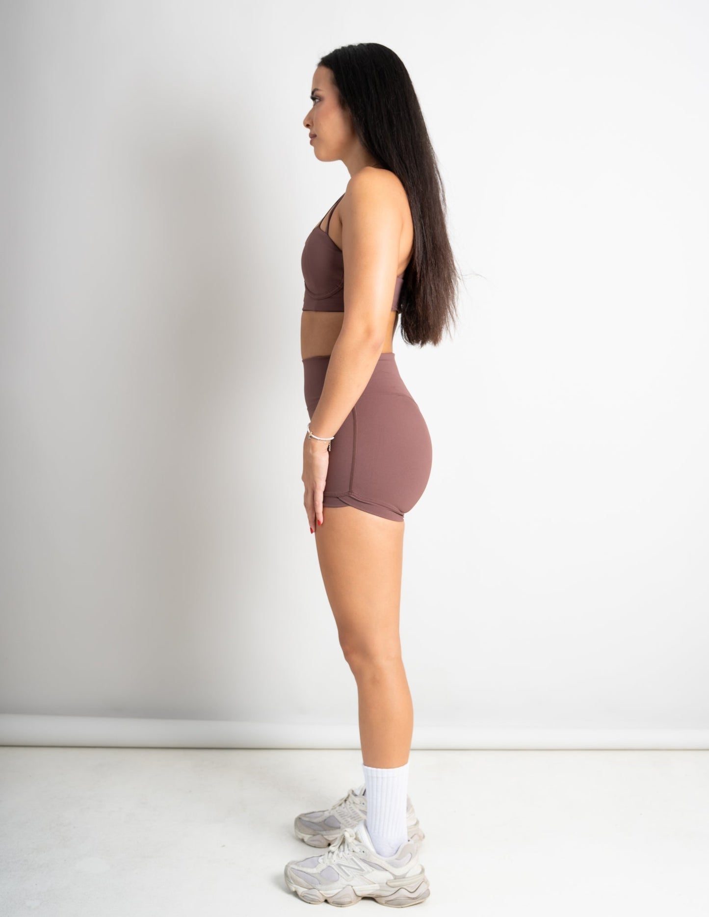 Sculpt Sports Bra - Mocha - Barmelle