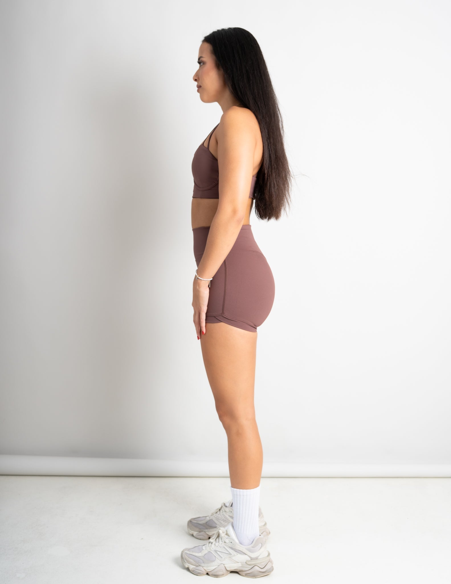 Sculpt Sports Bra - Mocha - Barmelle