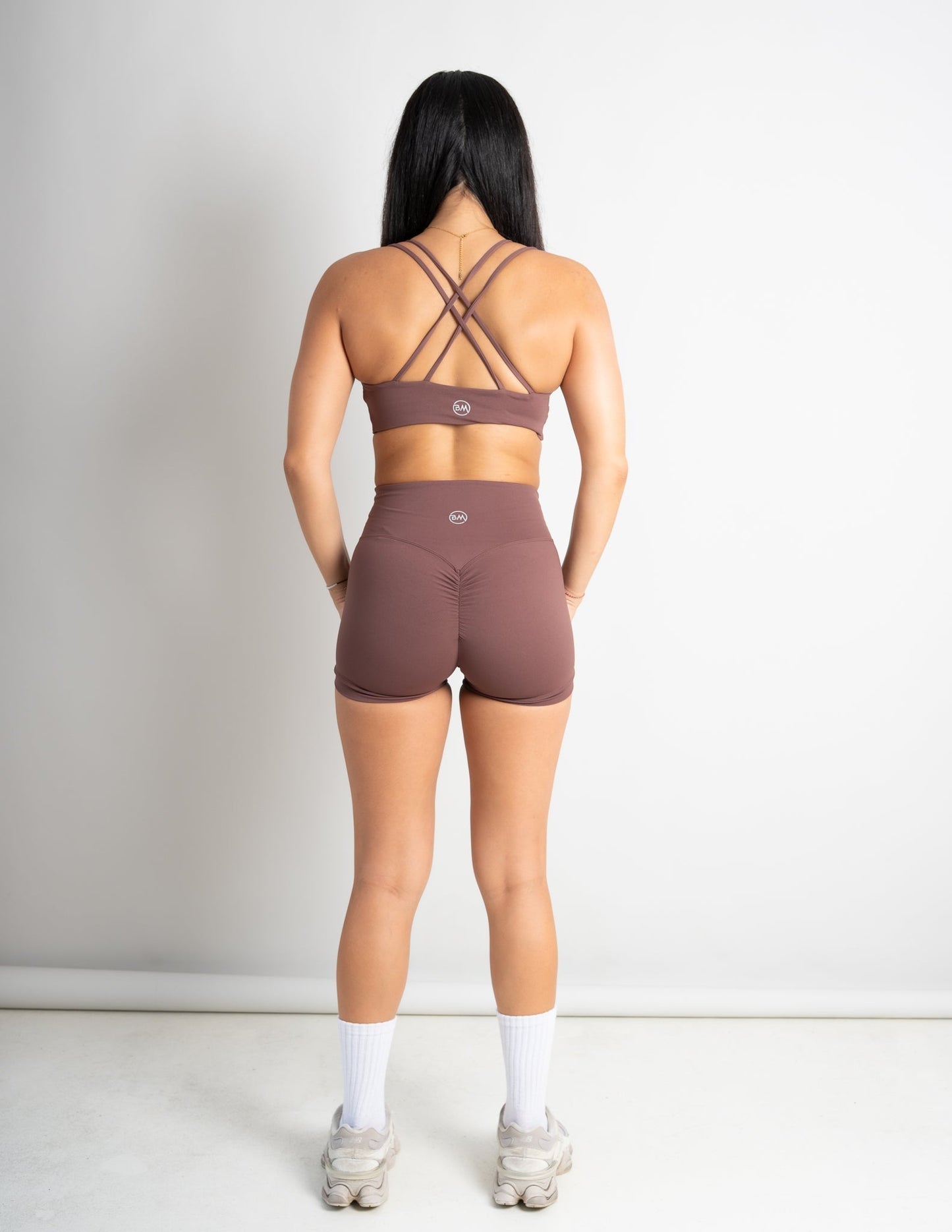 Sculpt Sports Bra - Mocha - Barmelle