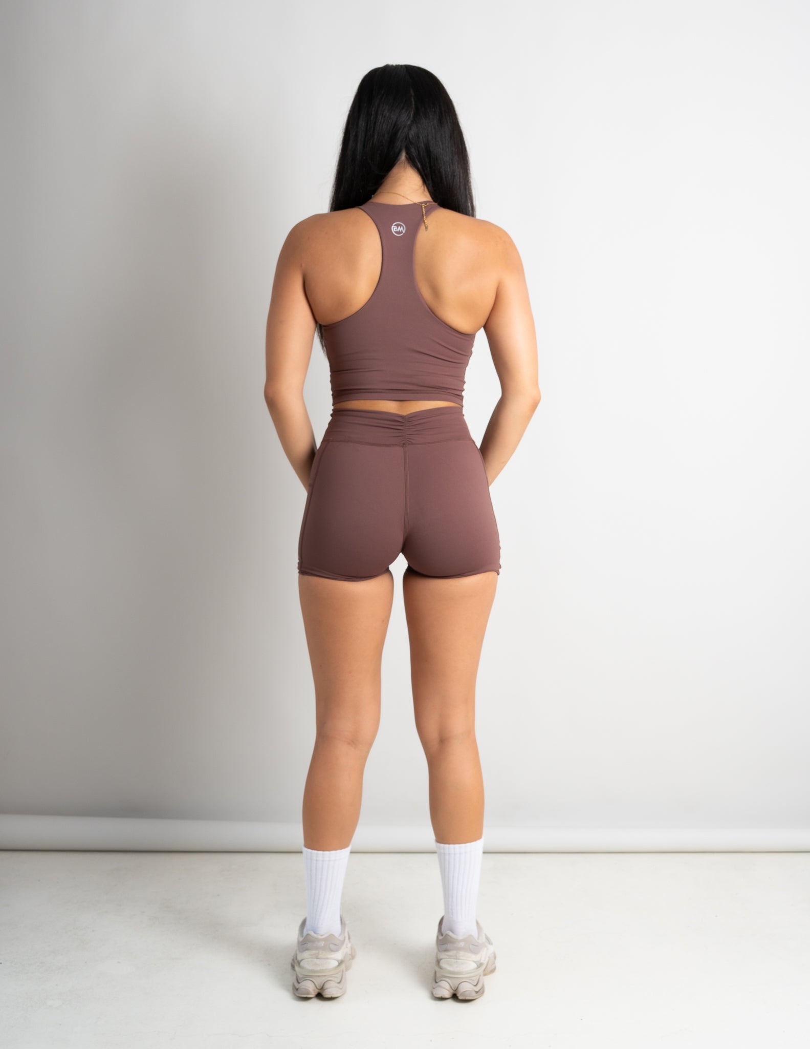 Flow Pocket Shorts - Mocha - Barmelle