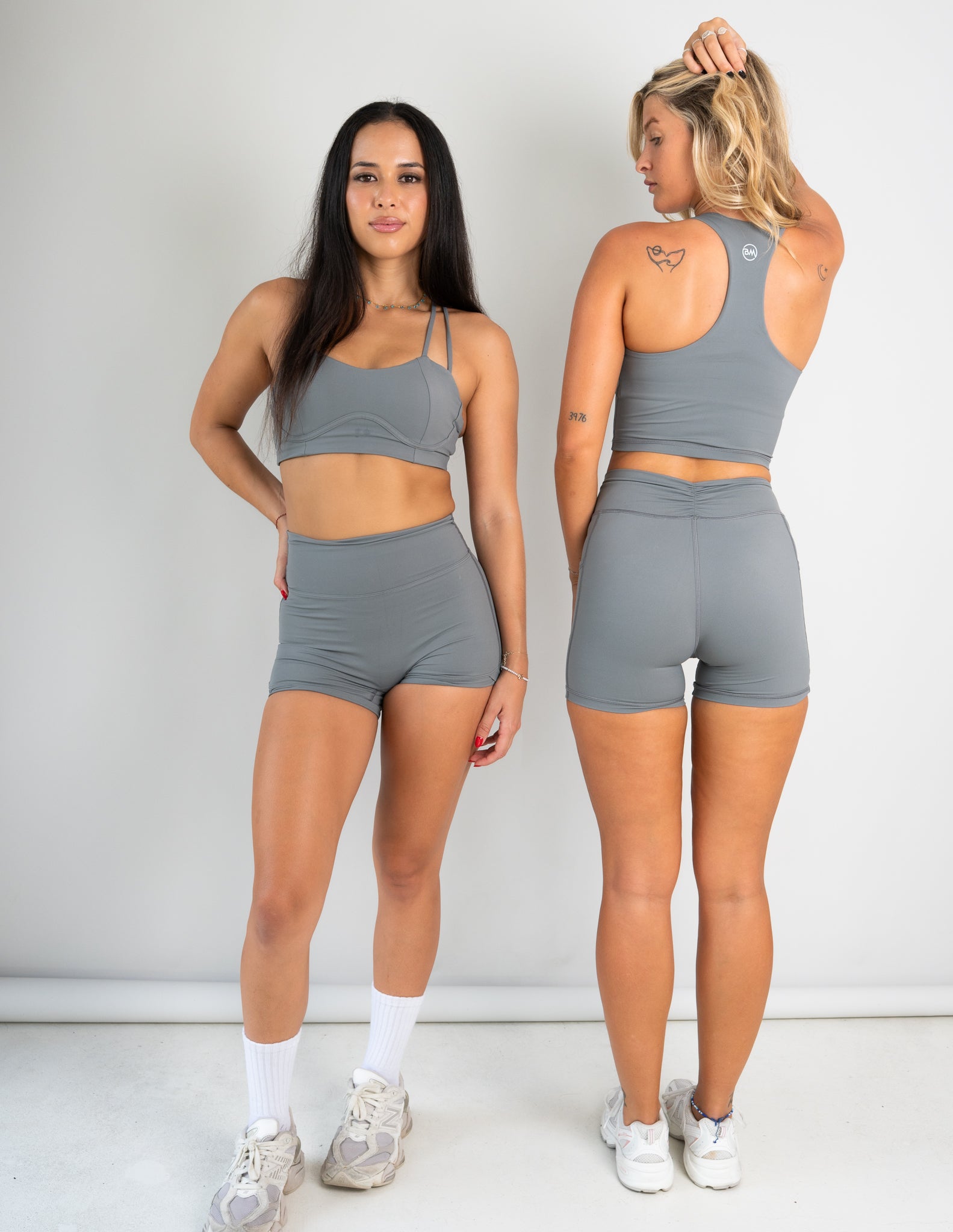 Flow Pocket Shorts - Slate Babe Mode Boutique