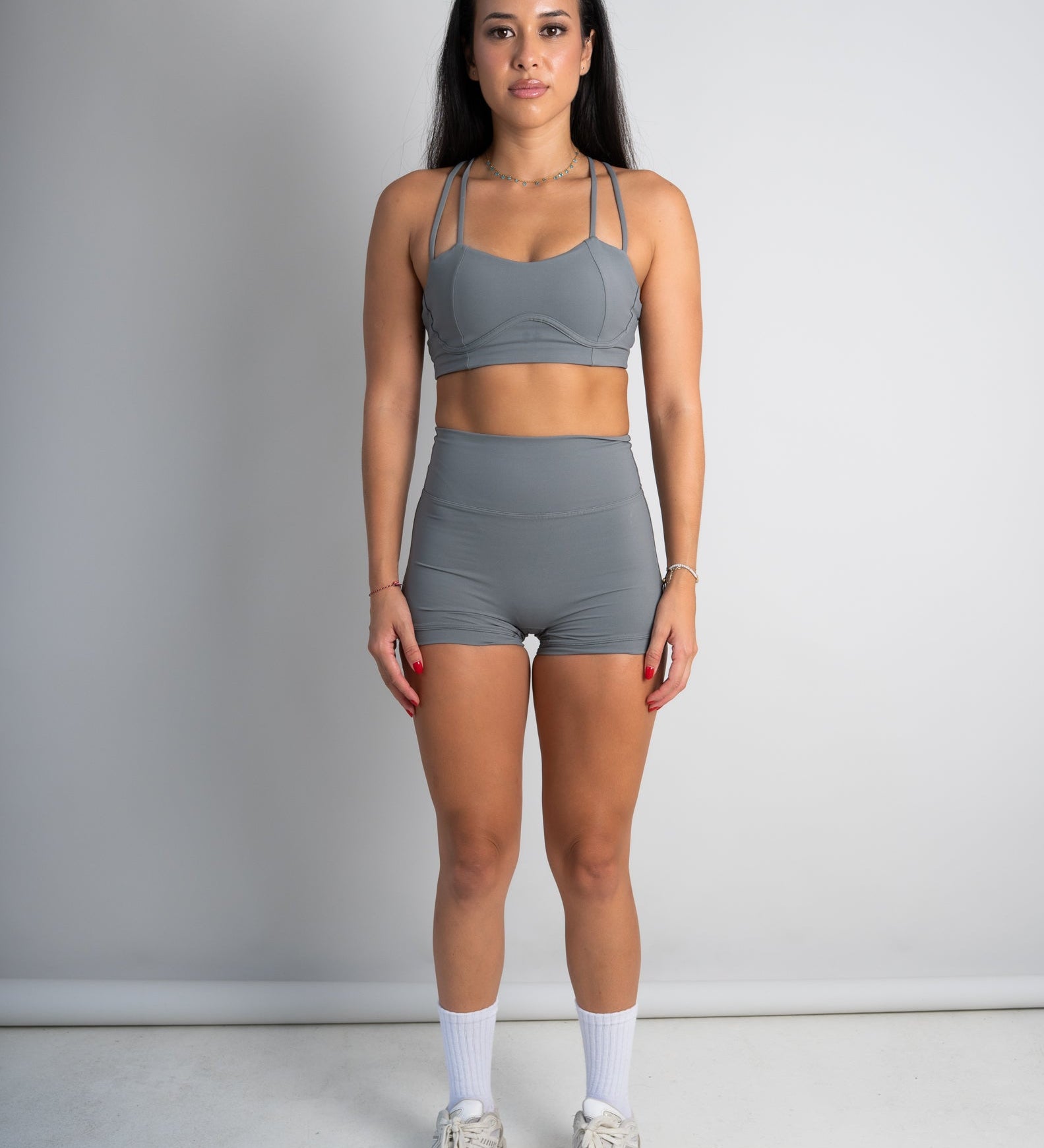 Sculpt Sports Bra - Slate - Barmelle