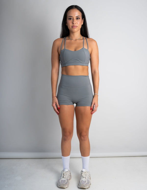 Sculpt Scrunch Shorts - Slate