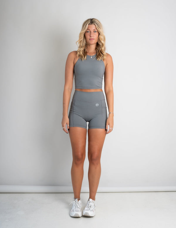 Flow Pocket Shorts - Slate