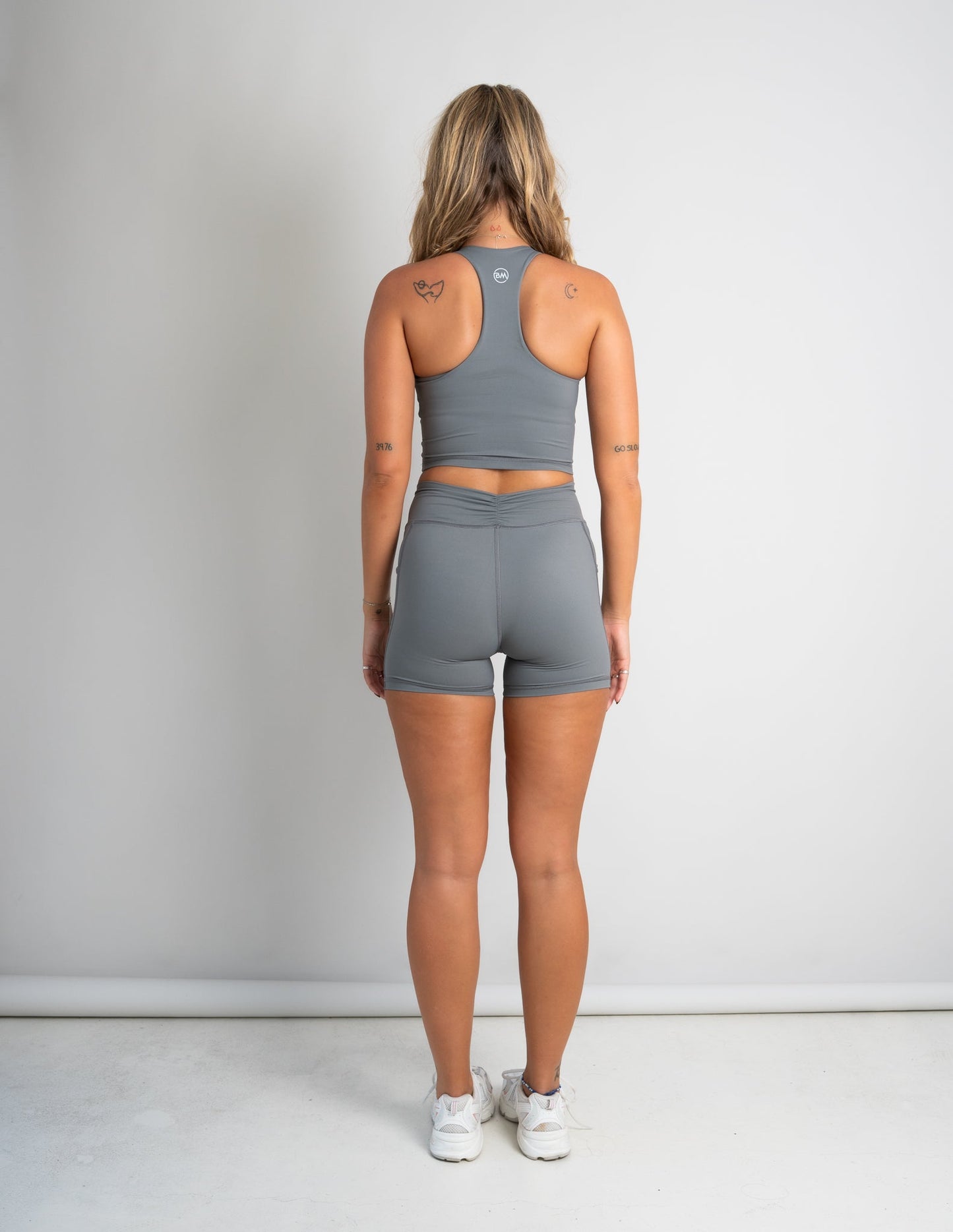 Flow Pocket Shorts - Slate - Barmelle