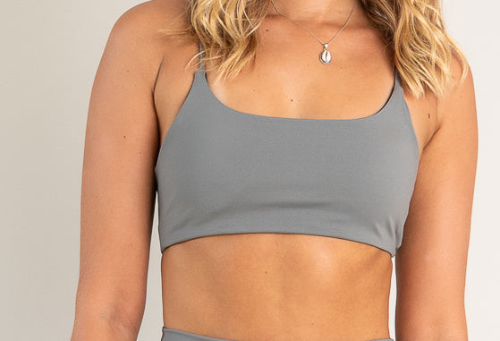 Essential Sports Bra - Slate Babe Mode Boutique