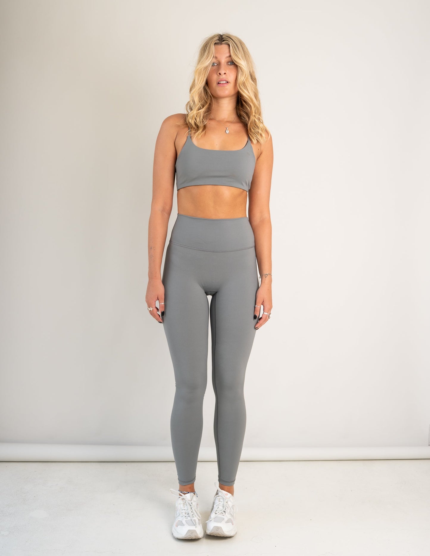 Essential Sports Bra - Slate - Barmelle