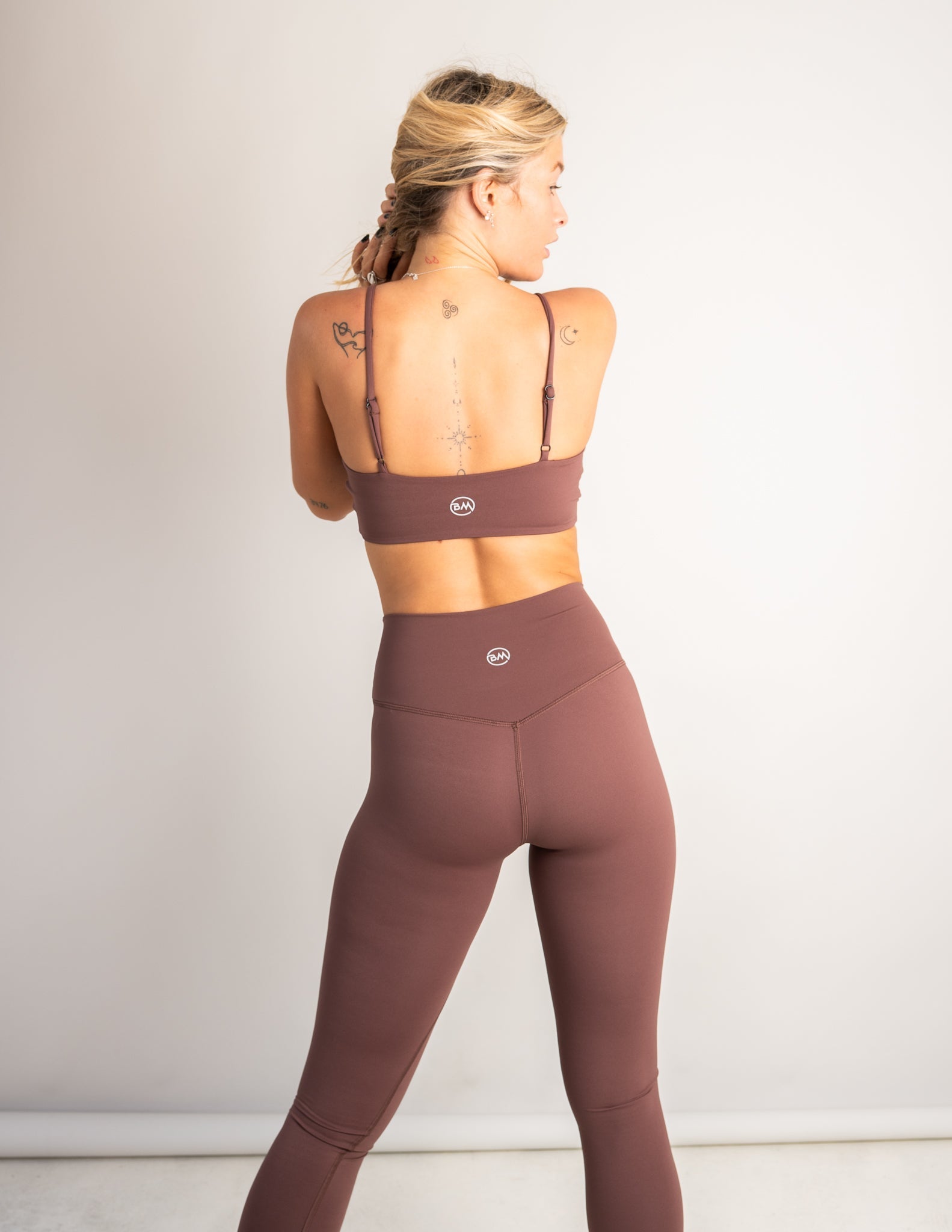 Essential Sports Bra - Mocha - Barmelle