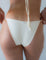 Endless Summer Tie - Side Bikini Bottoms – Ivory (Reversible) - Barmelle