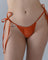 Sundaze Tie-Side Bikini Bottoms – Orange (Reversible) Babe Mode Boutique