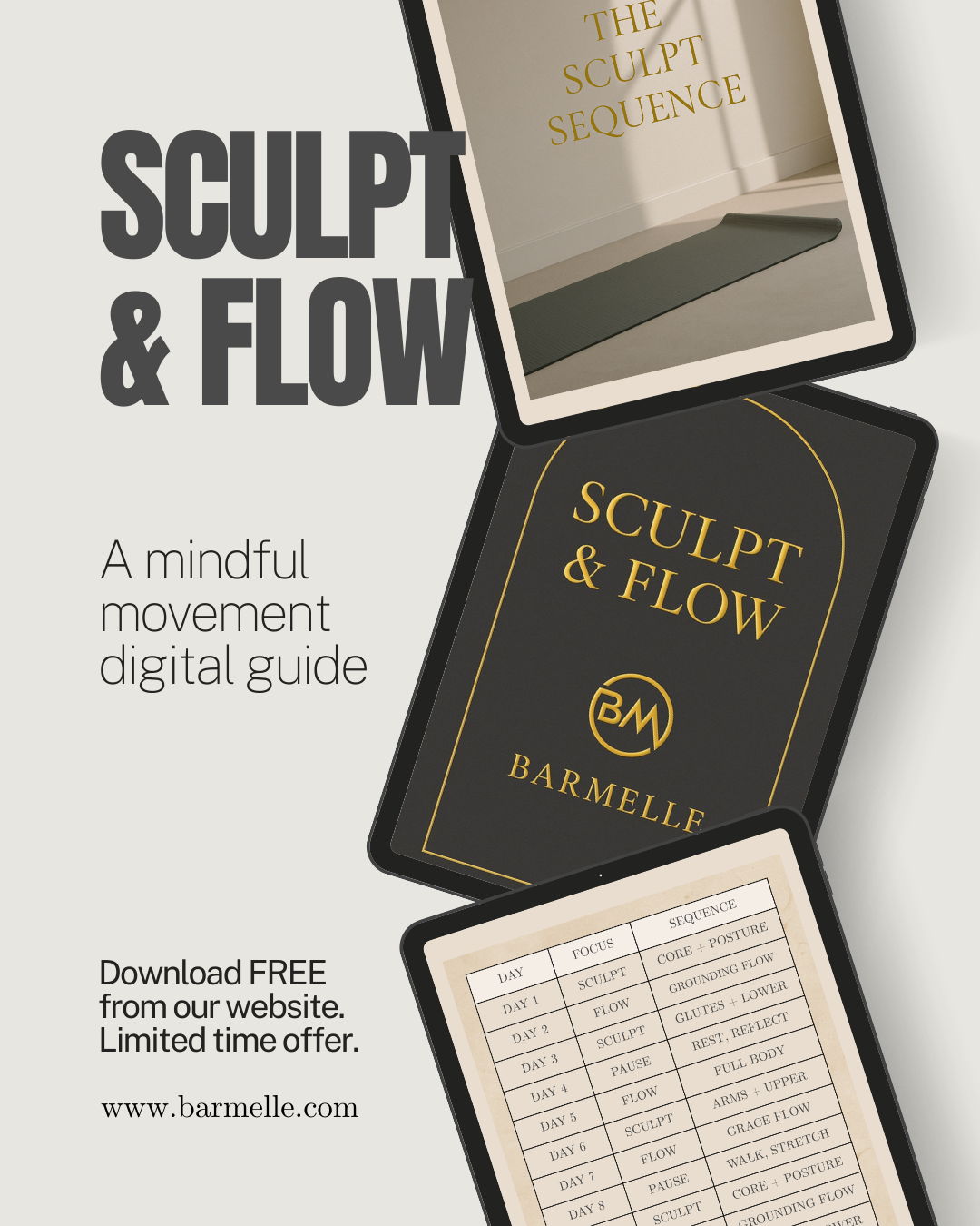 Sculpt & Flow eBook | a mindful movement guide