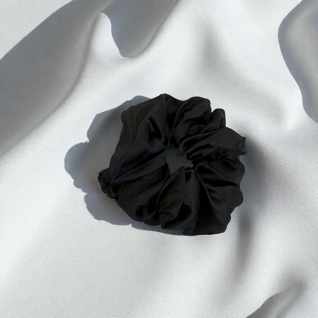 Barmelle Clip & Scrunchie Set – Black Edition