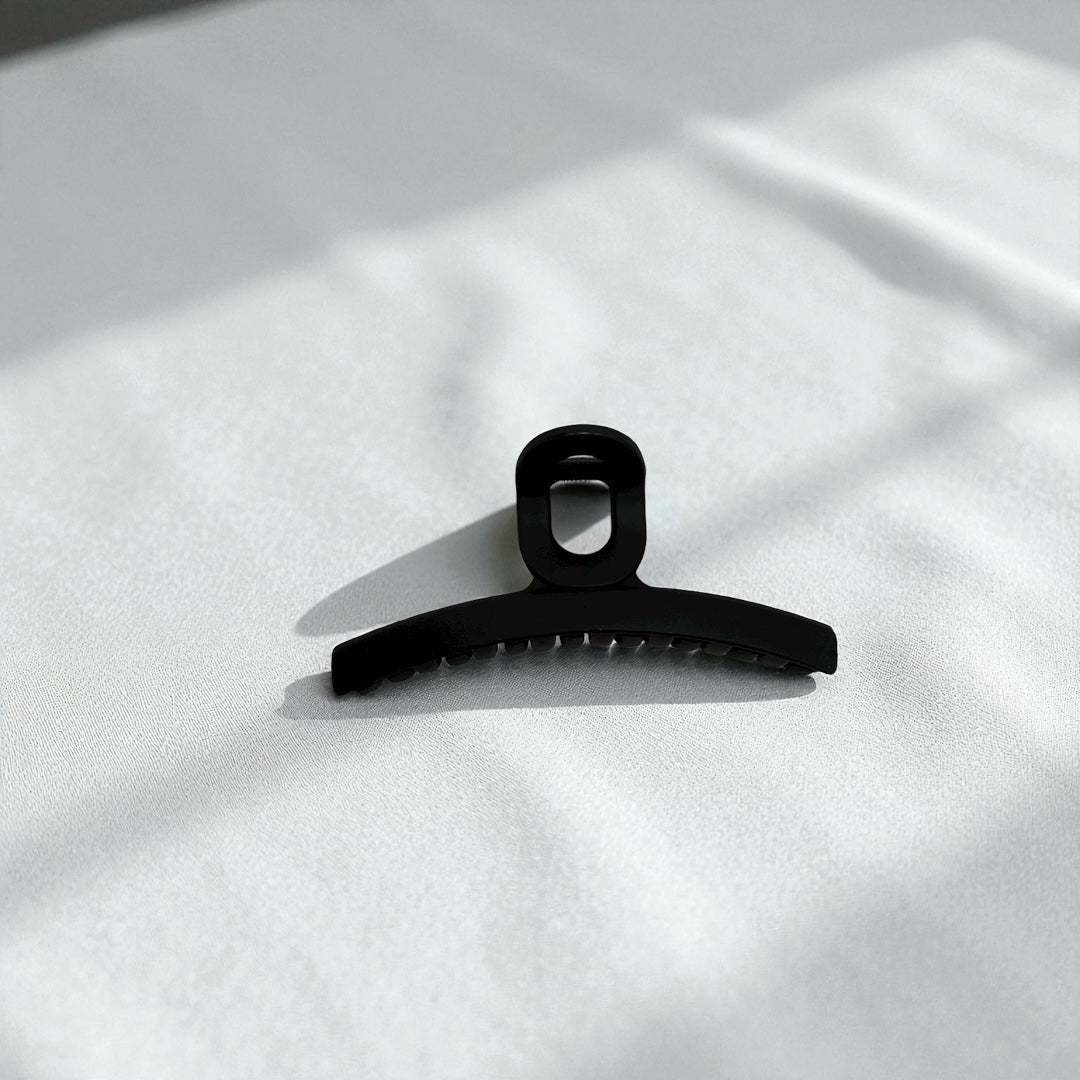 Barmelle Clip & Scrunchie Set – Black Edition